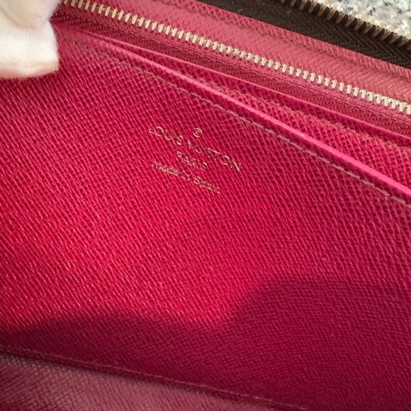 Louis Vuitton Portefeuille Zippy Wallet Brown burgundy pink - Picture 12 of 17